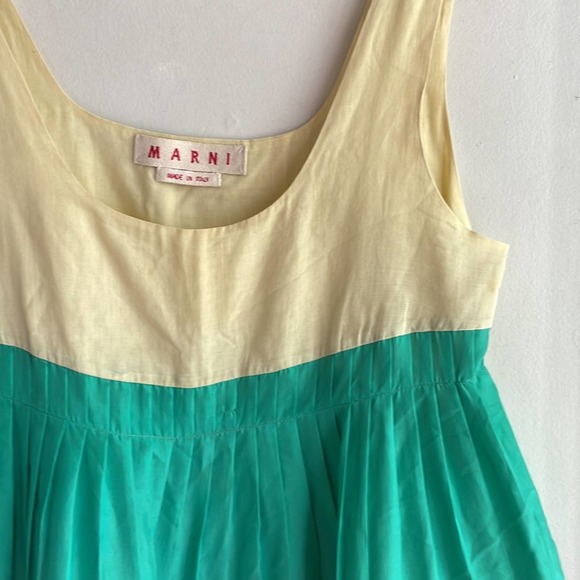 Marni Yellow, Green, and Black Tank Top - Picture 4 of 15